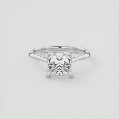 Lumia Princess Cathedral Solitaire Engagement Ring