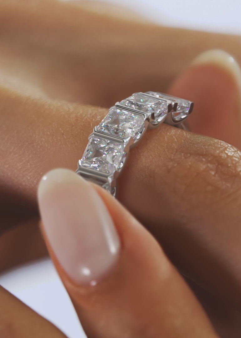 Avenor Radiant Five-Stone Engagement Ring