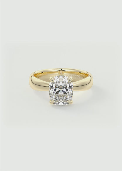 Elysian Elongated Cushion Engagement Ring