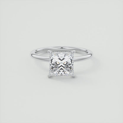 Celestia Princess Hidden Halo Engagement Ring