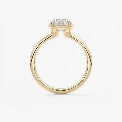 Custom made taylor cushion engagement ring – lab diamond or moissanite | australia