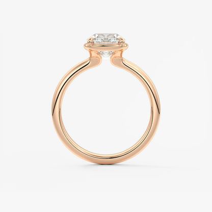 Custom made taylor cushion engagement ring – lab diamond or moissanite | australia