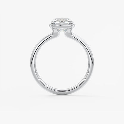 Custom made taylor cushion engagement ring – lab diamond or moissanite | australia